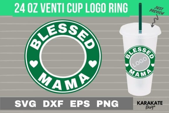 Blessed Mama Logo Ring