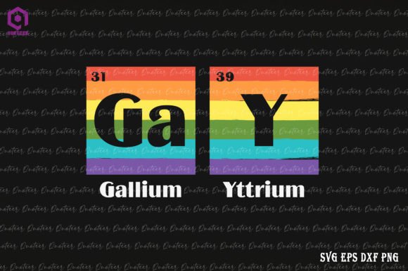 Gay Periodic Elements LGBT Science