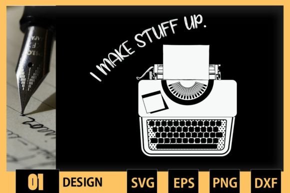 I Make StuffUp Vintage Typewriter Writer